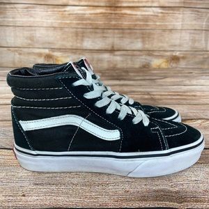 Vans Old skool Sk8 Hi Shoes Youth Size 3 Athletic Skateboarding Shoes